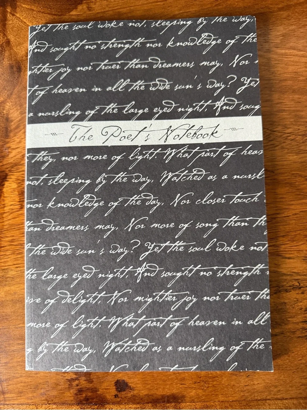 The Poet's Notebook - paperback journal- vintage